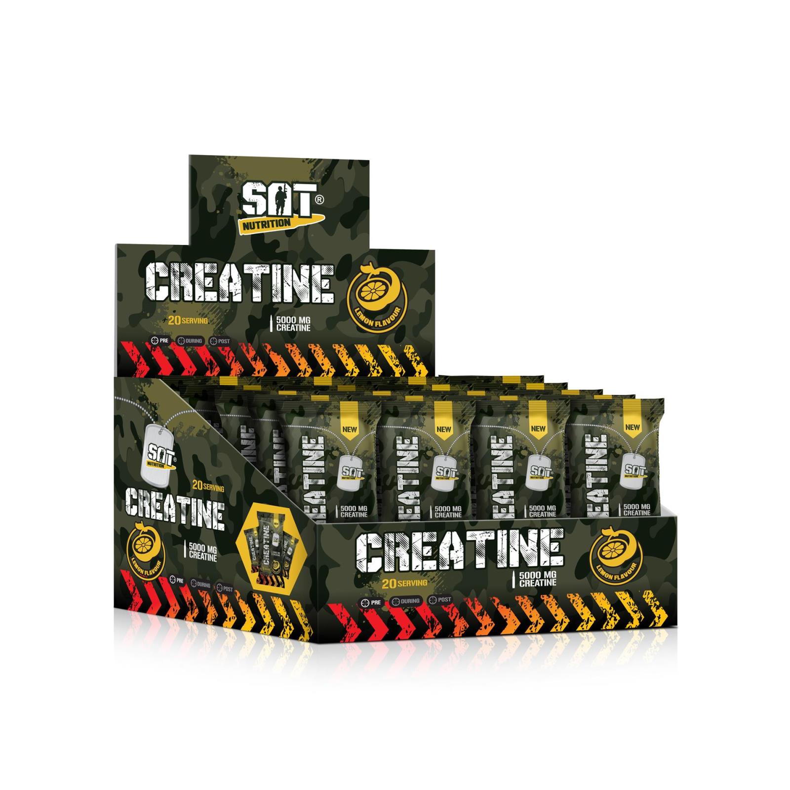 Sat Creatine 20x7 gr (Limon Aromalı)