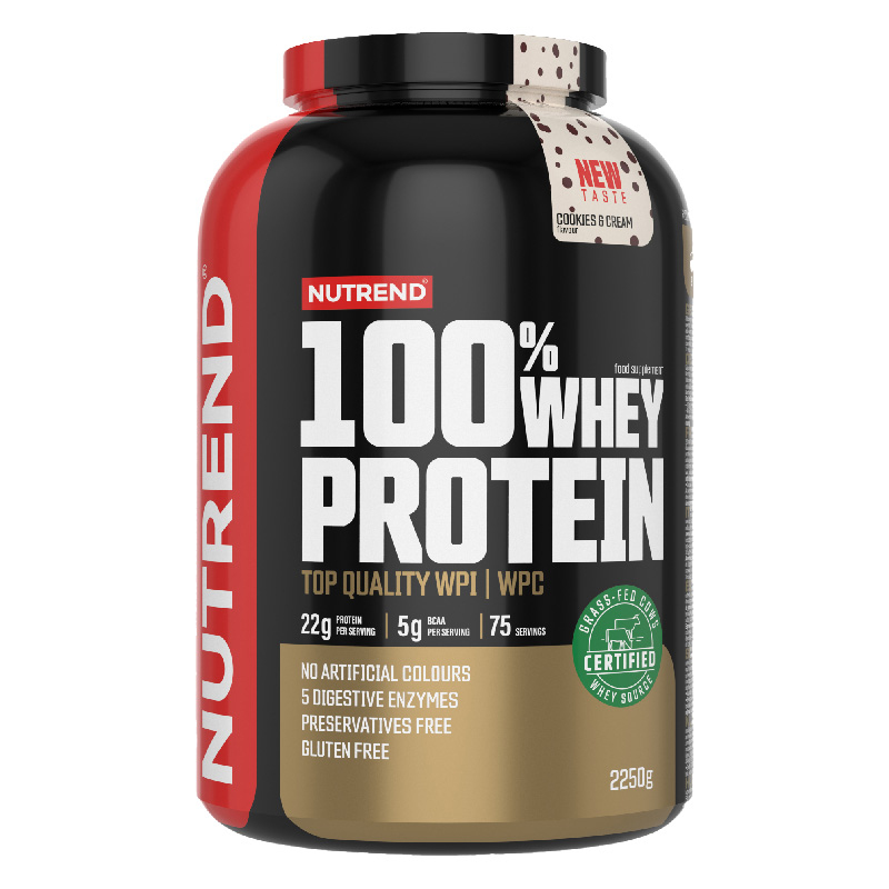 Nutrend %100 Whey Protein 2250 Gr (Cookies & Cream)