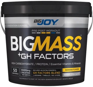Big Joy Big Mass +GH Factors 5000 Gr (Muz)
