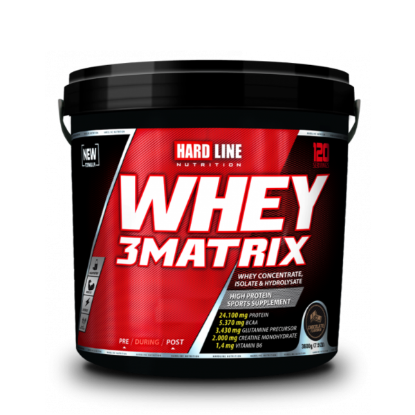 Hardline Whey 3 Matrix 3600 Gr (Çikolata)