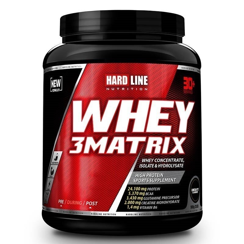 Hardline Whey 3 Matrix 908 Gr (Çikolata)