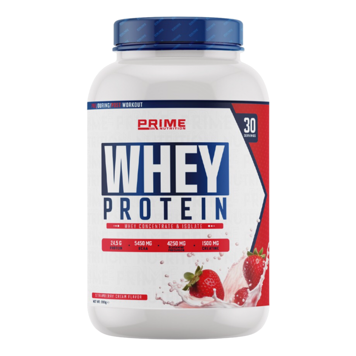 Prime Nutrition Whey Protein 990 Gr (Çilek&Krema)