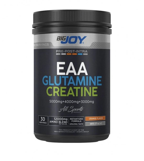 Bigjoy EAA + Glutamine + Creatine 480 g (Portakal)