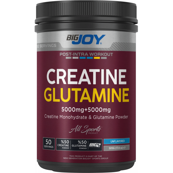 Big Joy Big2 Creatine + Glutamine 505 Gr (Aromasız)