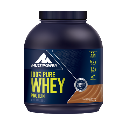 Multipower Whey Protein 100% 2000gr (FISTIK KARAMEL)