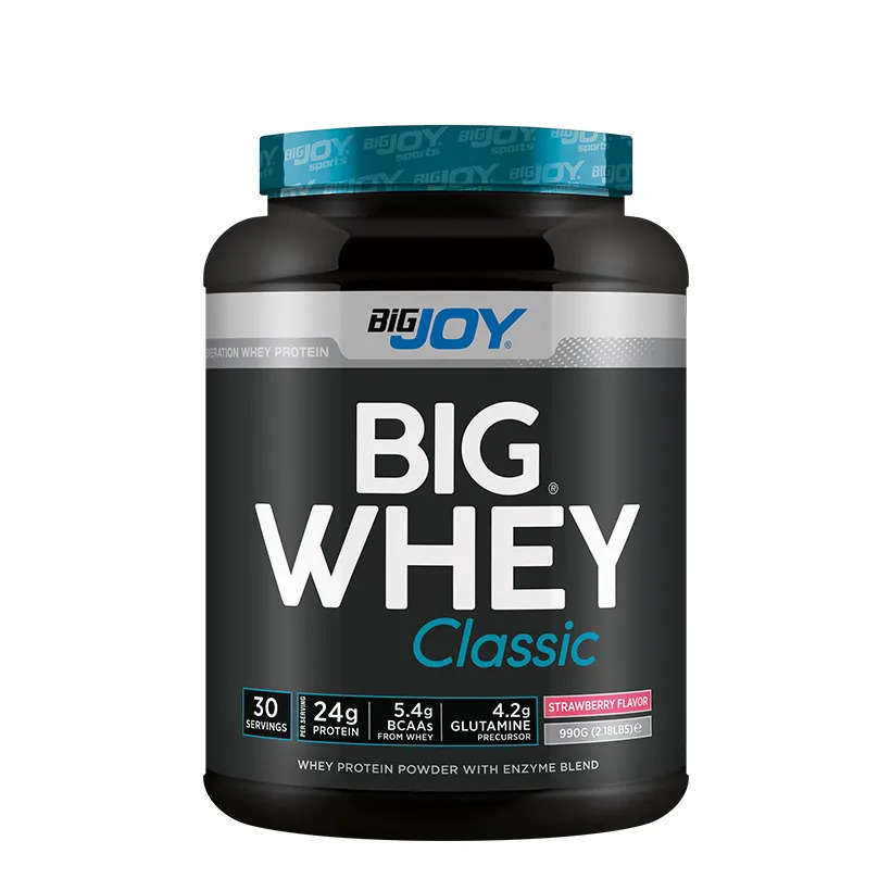 Big Joy Big Whey Classic Whey Protein 990 g (Çilek)
