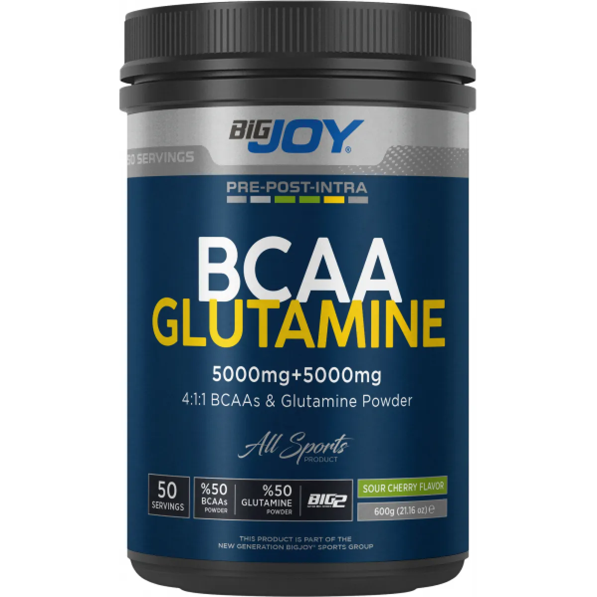 Big Joy Big2 BCAA + Glutamine 600 Gr (Karpuz)