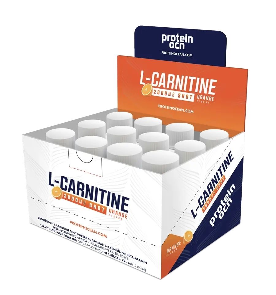Protein Ocean L-Carnitine Shot 2000 mg 60 ml 12 Adet