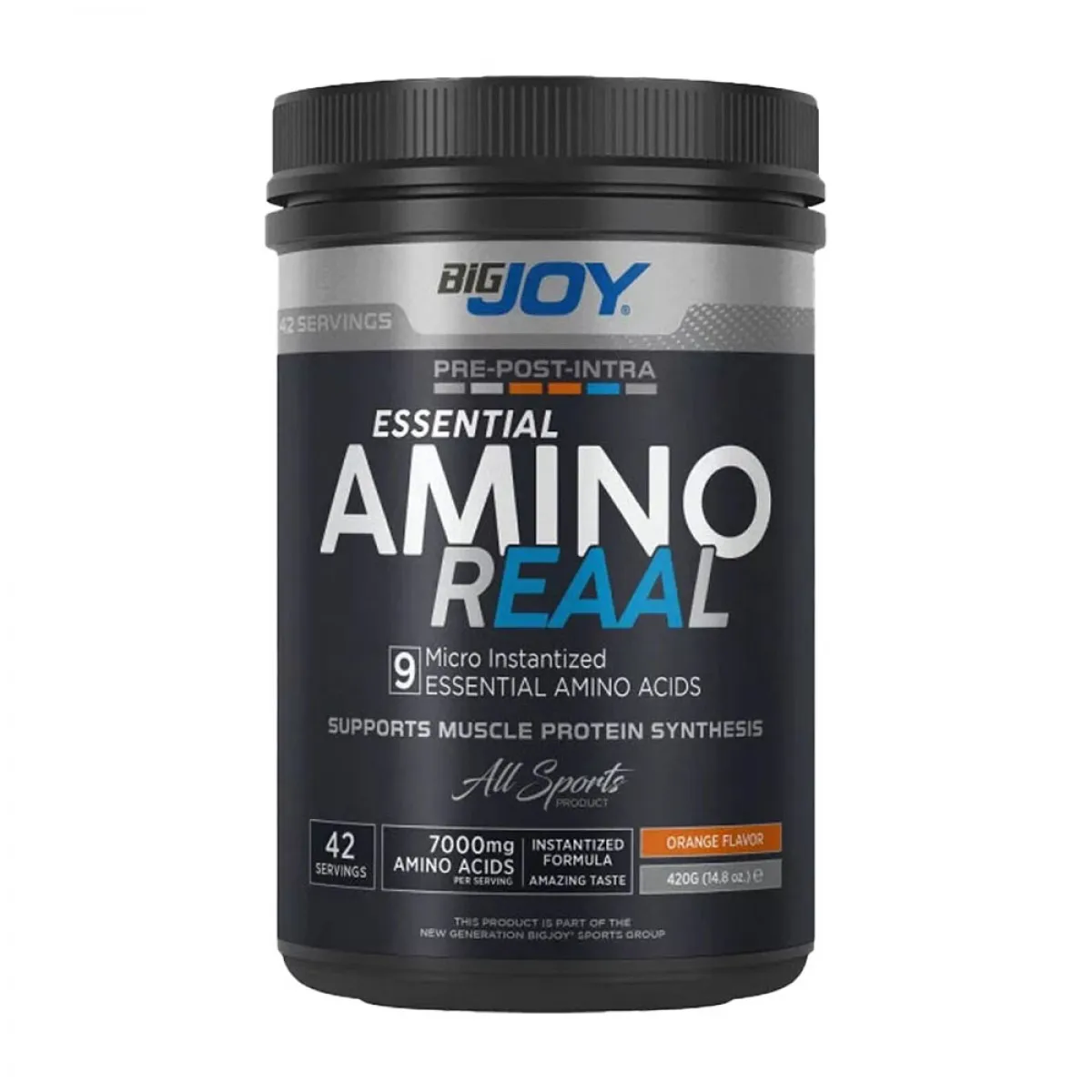 Big Joy Essential Amino Reaal 420 Gr (Portakal)