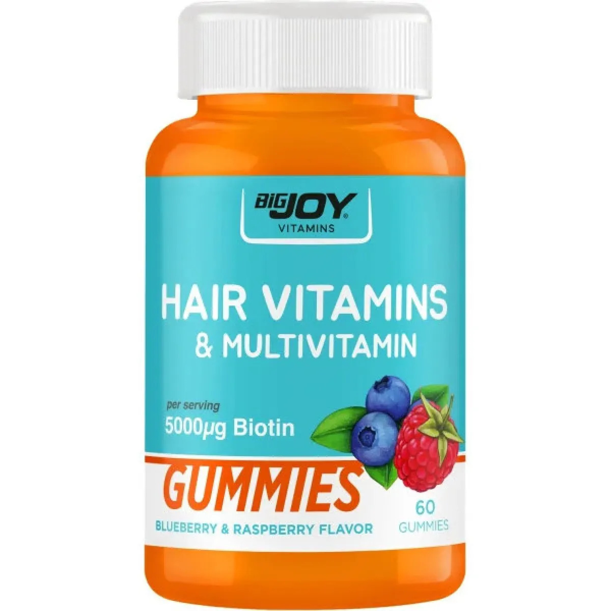 Bigjoy Vitamin Hair Vitamin & Multivitamin (60 Gummies)
