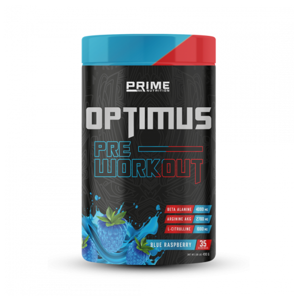 Prime Nutrition Optimus Pre Workout 490 Gr (Mavi Ahududu)