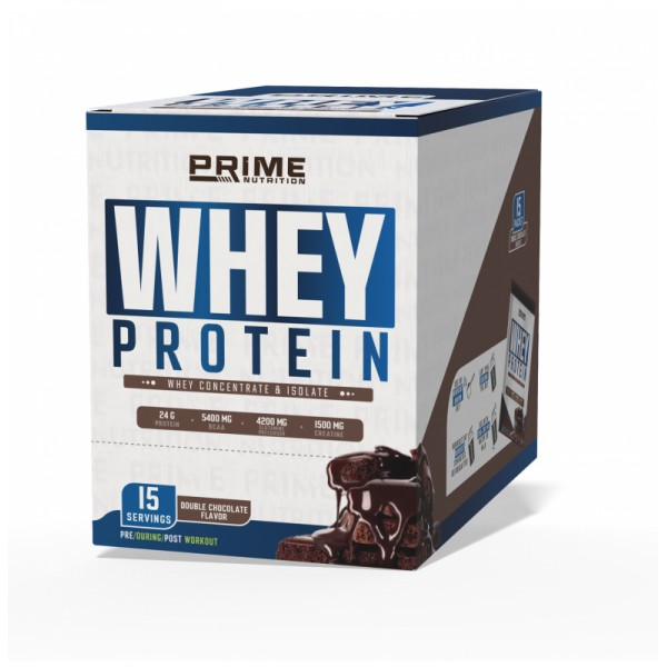 Prime Nutrition Whey Protein 33 Gr X 15 Şase (Çikolata)