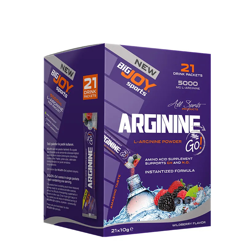 Bigjoy Arginine Go! 210 gr (Orman Meyveleri)