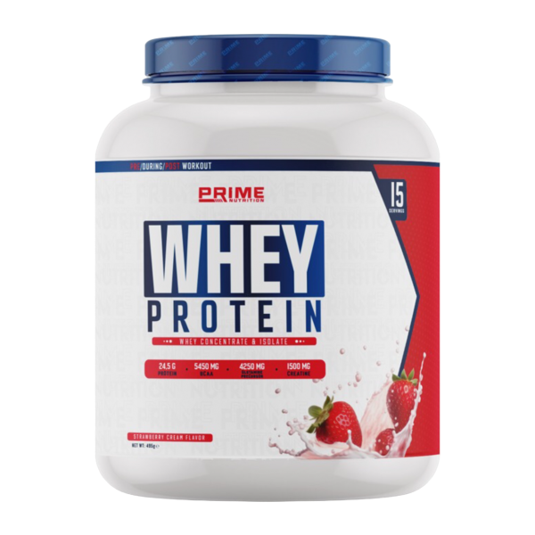 Prime Nutrition Whey Protein 495 Gr (Çilek&Krema)