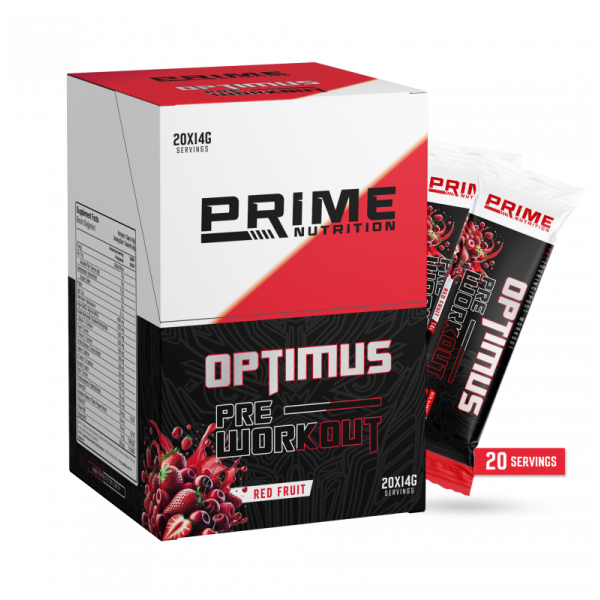 Prime Nutrition Optimus Pre Workout 14 Gr X 20 Şase (Kırmızı Meyveler)
