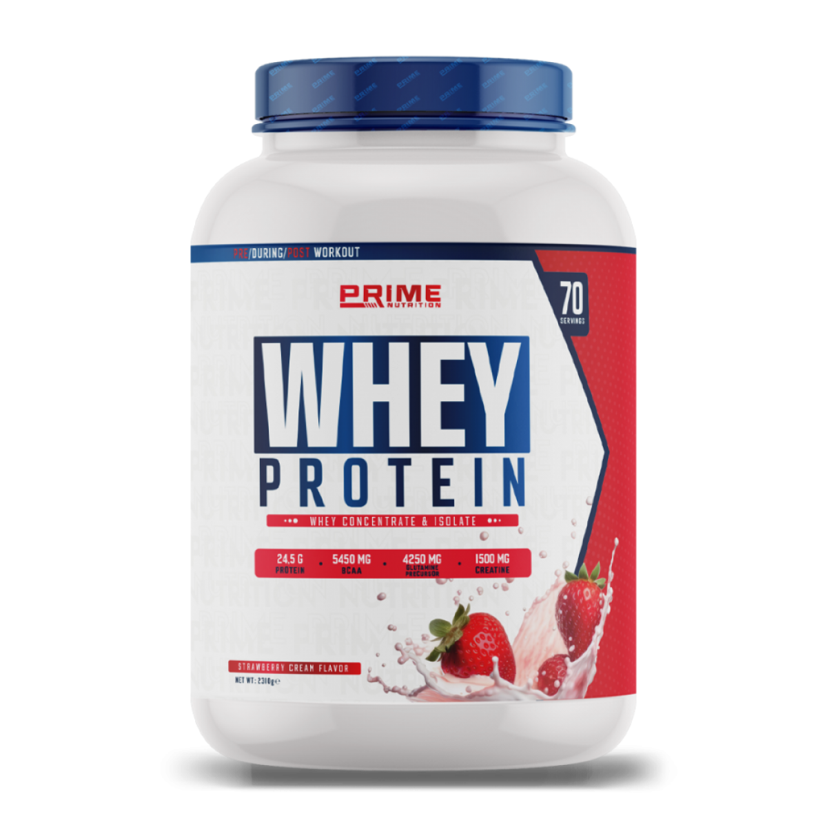 Prime Nutrition Whey Protein 2310 Gr (Çilek&Krema)