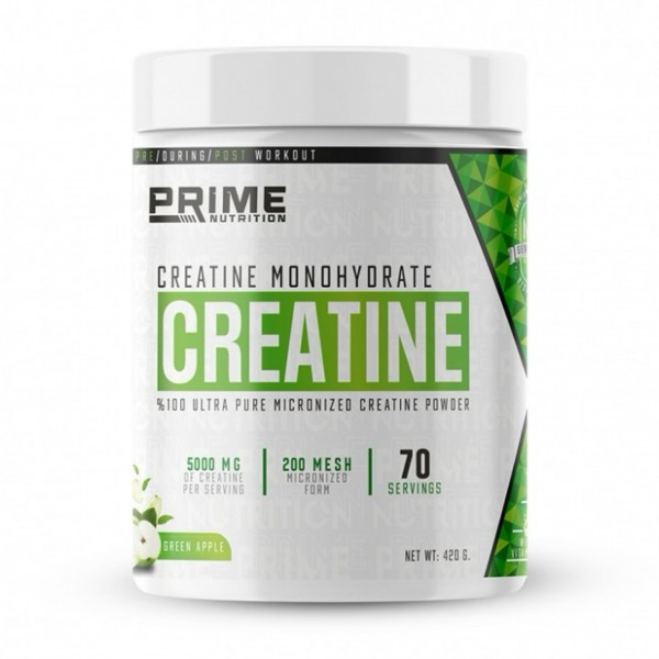 Prime Nutrition Creatine 420 Gr (Yeşil Elma)