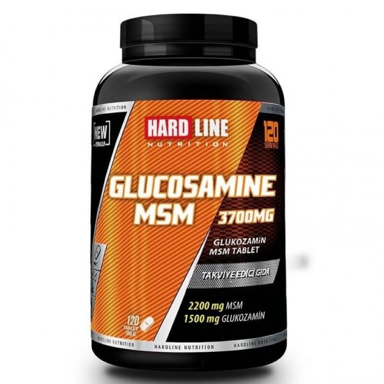 Hardline Glucosamine Msm 3700 Mg 120 Tablet
