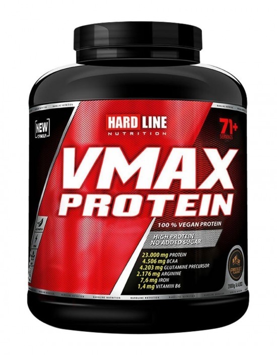 Hardline Vmax Vegan Protein 2000 g (Çikolata)