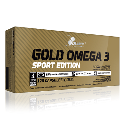 Olimp Gold Omega 3 Sport Edition 120 softgel