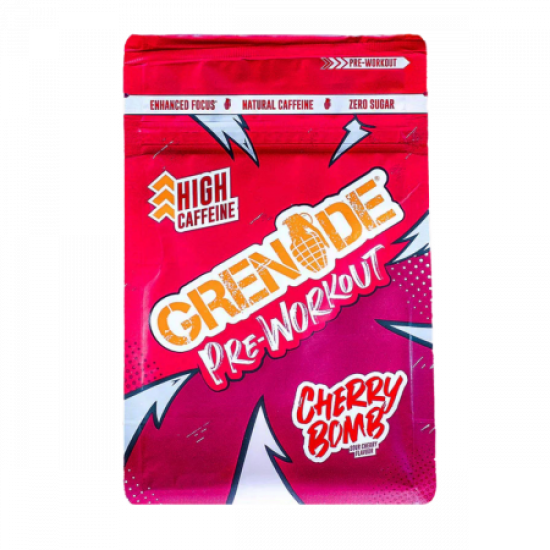 Grenade Pre-Workout Cherry Bomb 330 gr (Kiraz)