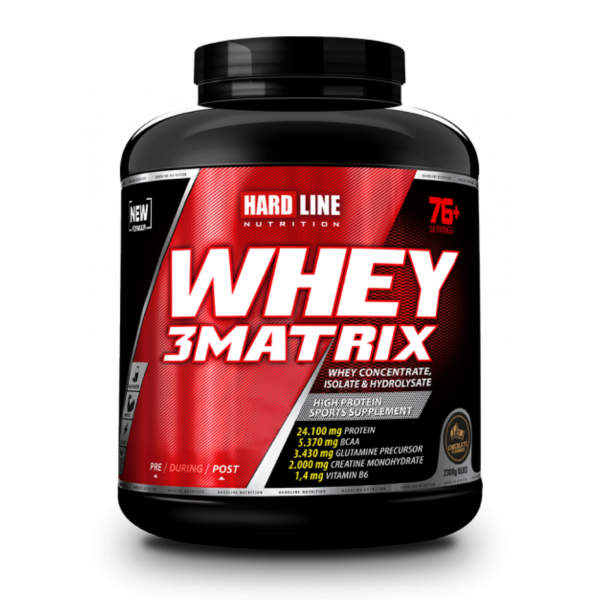 Hardline Whey 3 Matrix 2300 Gr (Çikolata)