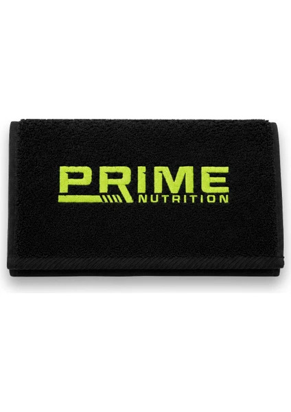 Prime Nutrition Yeşil Siyah Havlu 30X100
