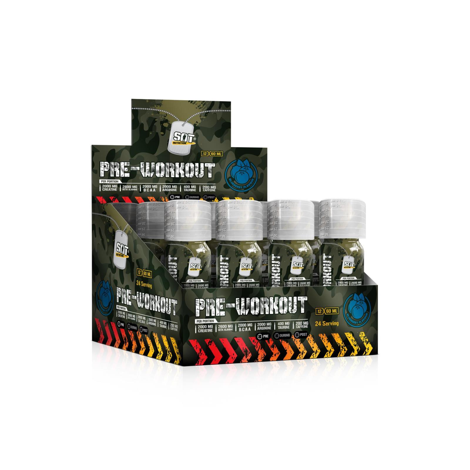 Sat Pre-Workout 60 ml x 12 (Yaban Mersini)
