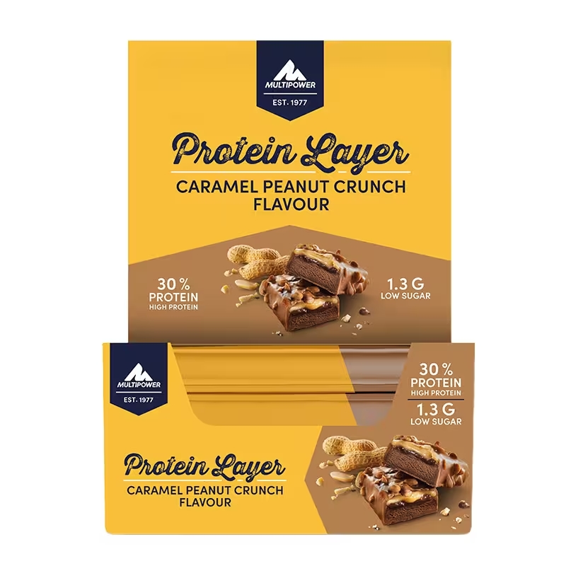 Multipower Protein Layer 50 Gr 18 Adet (Yer Fıstığı&Karamel)