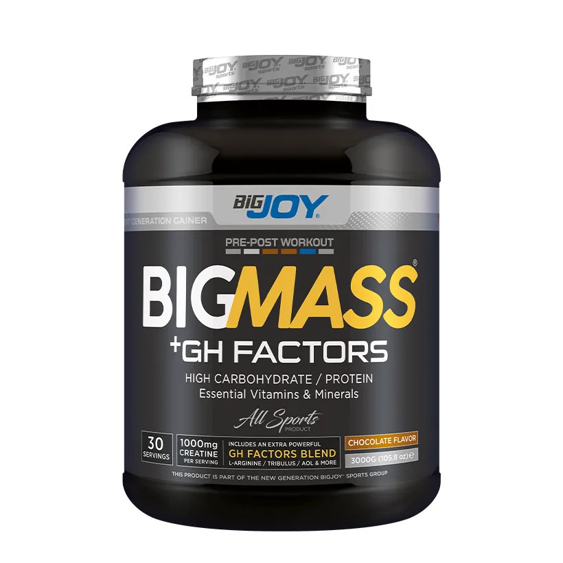 Big Joy Big Mass +GH Factors 3000 Gr (Çikolata)
