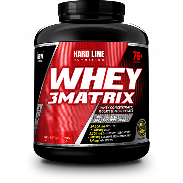 Hardline Whey 3 Matrix 2300 Gr (Lemon Cheesecake)