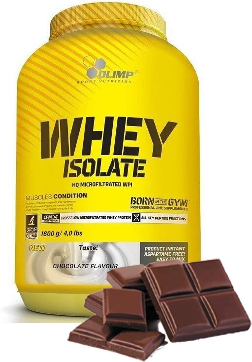 Olimp Pure Whey Protein Isolate 1800 Gr (Çikolata)