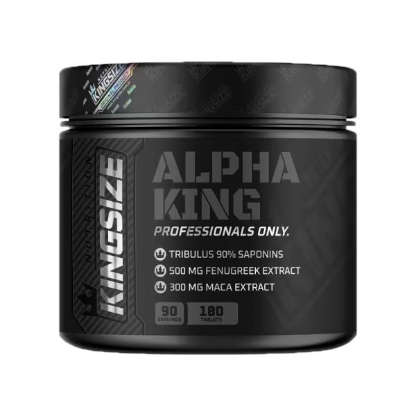 KİNGSİZE Nutrition Alpha King 180 Tablet