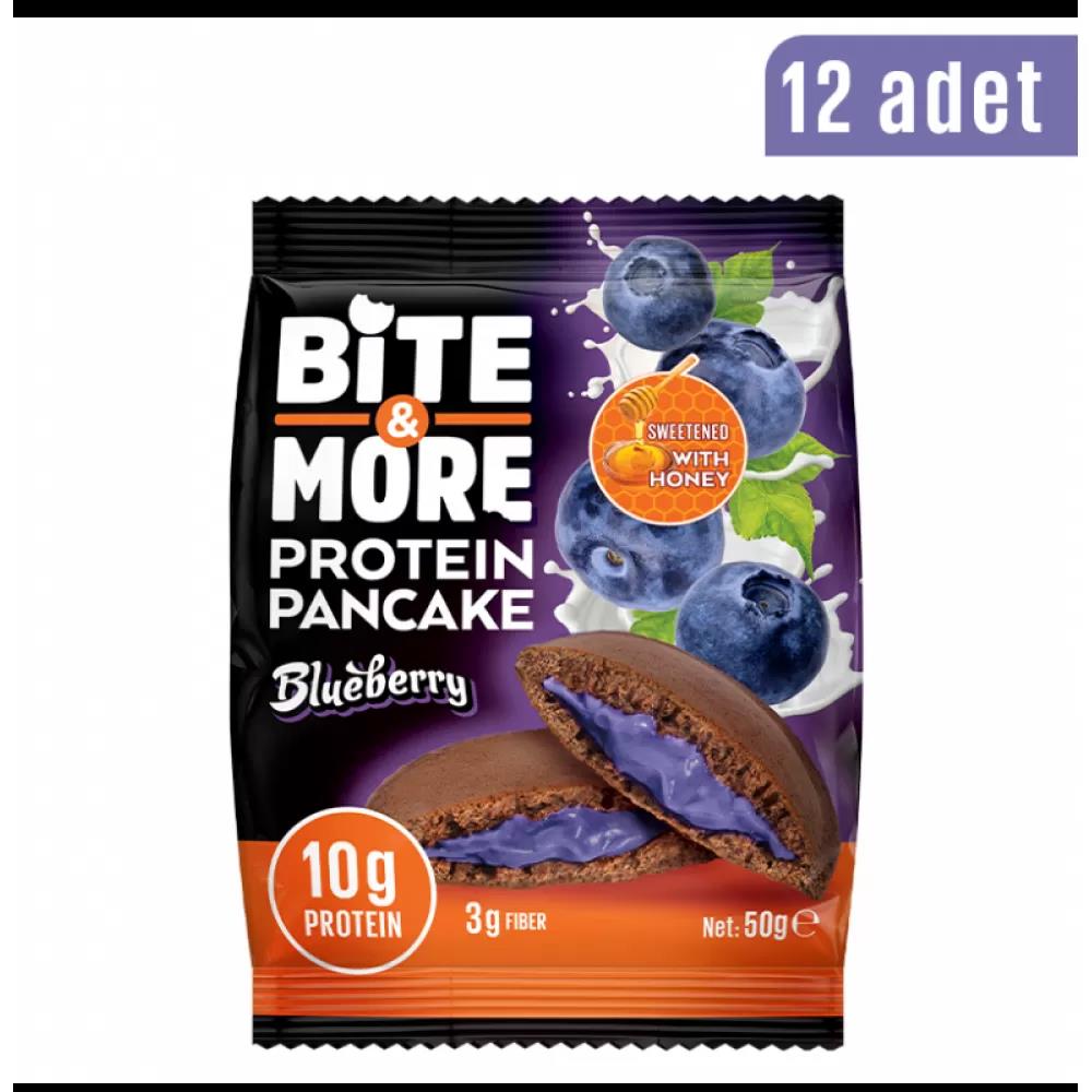 Right Bite Protein Pancake (50 g) 12 Adet Yaban Mersini