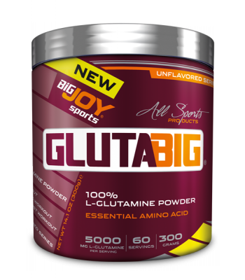 BigJoy Glutabig %100 Glutamine Powder 300 Gr (Aromasız)