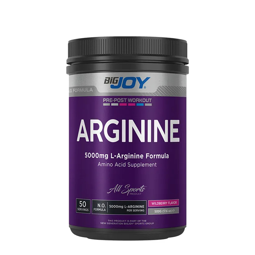 Bigjoy Arginine Powder 500 gr (Orman Meyveli)