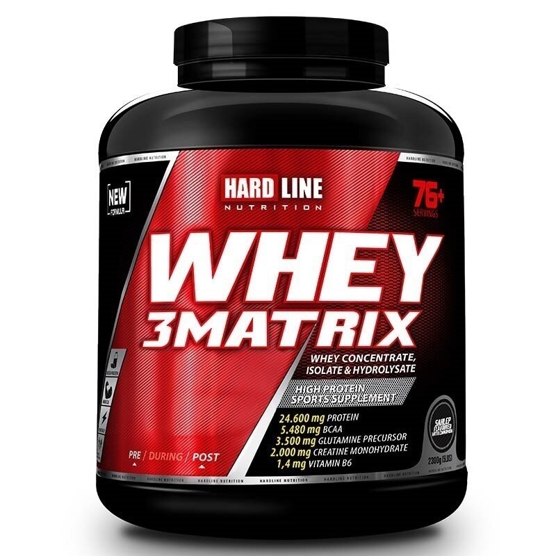 Hardline Whey 3 Matrix 2300 Gr (Kurabiye)