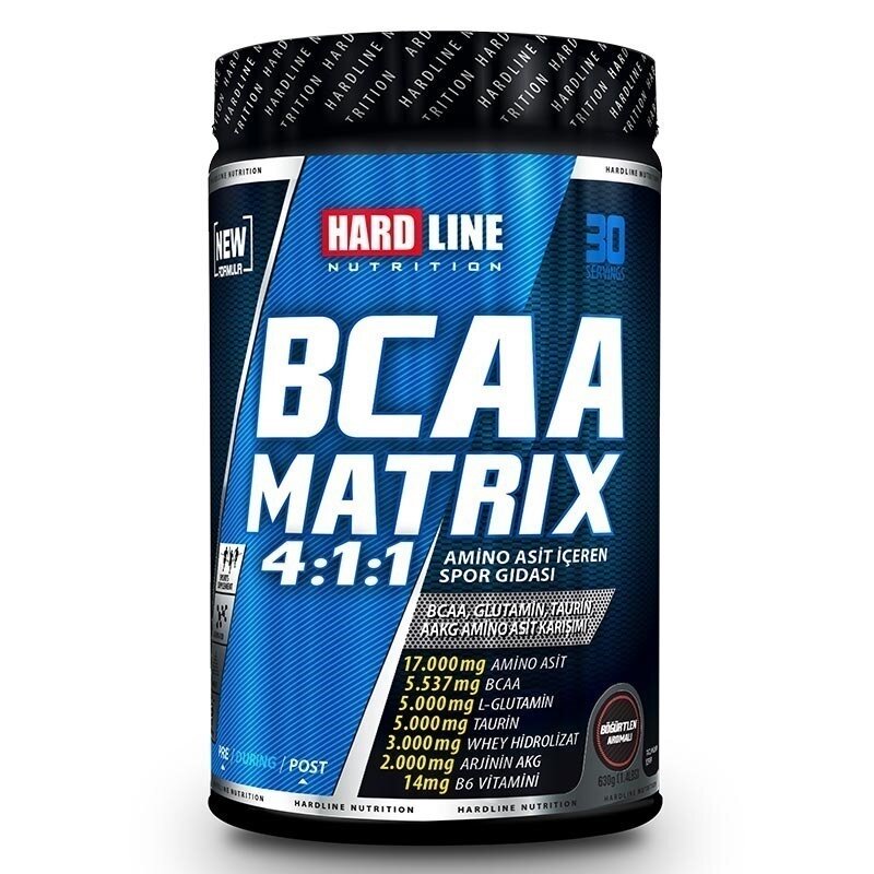 Hardline BCAA Matrix 630 Gr (Yeşil Elma)