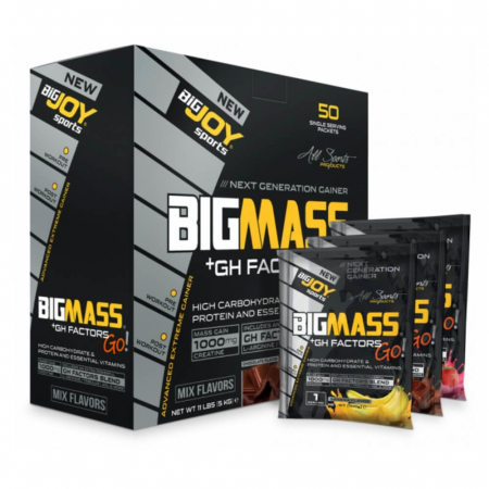 BigJoy Big Mass +GH Factors Go 5000 Gr 50 Saşe (Çilek)