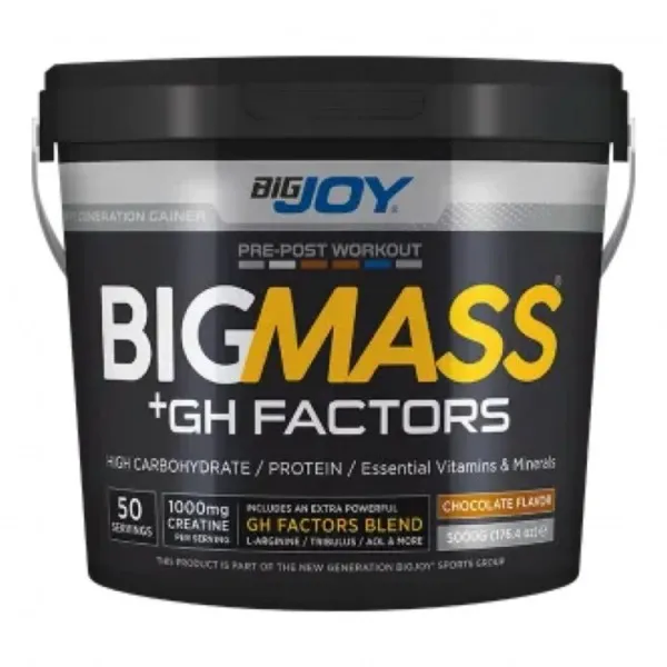 Big Joy Big Mass +GH Factors 5000 Gr (Çikolata)