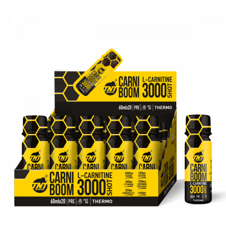 TNT Carniboom L-Carnitine 3000 mg 60 ml x 20 Adet (Karışık Meyve)