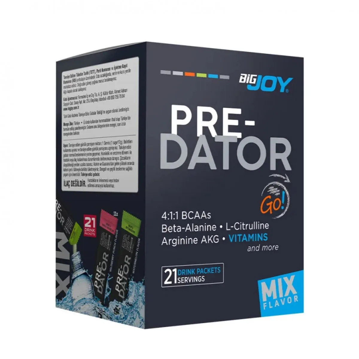 Big Joy Predator Go! 357Gr- 21 Paket