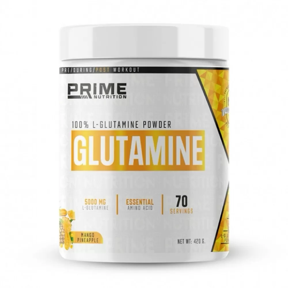 Prime Nutrition L-Glutamine 420 g (Mango Ananas)