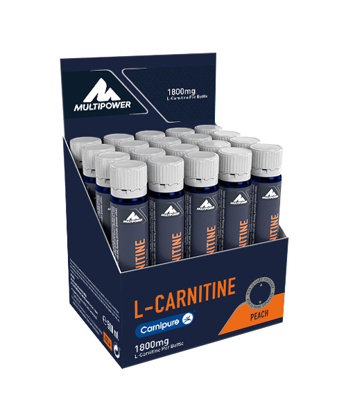 Multipower L-Carnitine Liquid Forte 1800 Mg 20 Ampul(Şeftali)