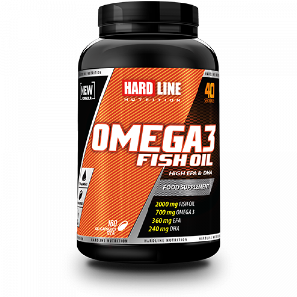 Hardline Omega-3 (160 Kapsül)