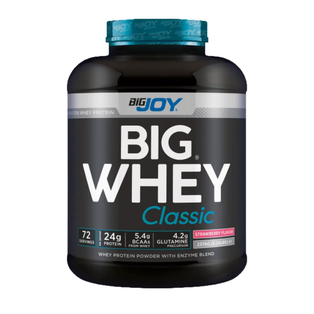 Big Joy Big Whey Classic Whey Protein 2376 Gr ( ÇİLEK )