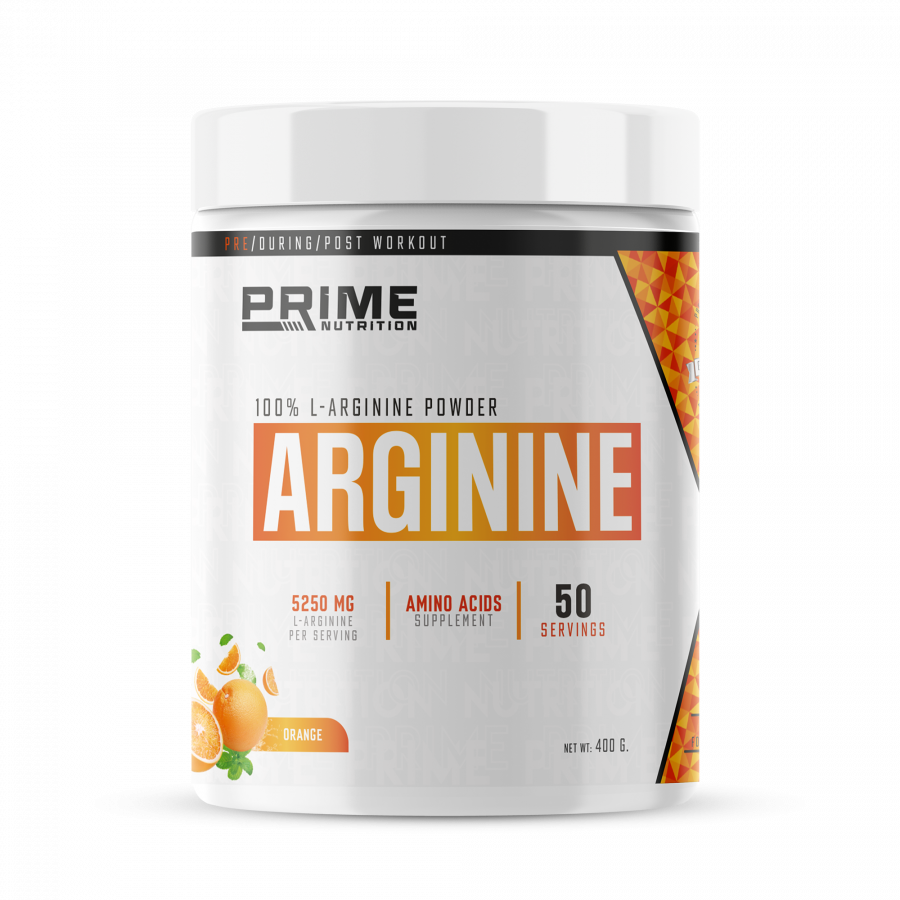 Prime Nutrition L-Arginine 400 Gr (Portakal)