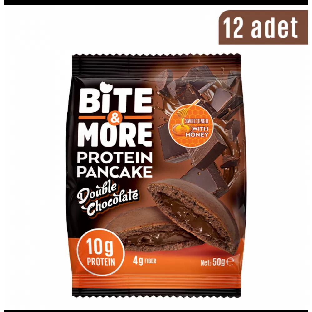 Right Bite Protein Pancake (50 g) 12 Adet Double Çikolata